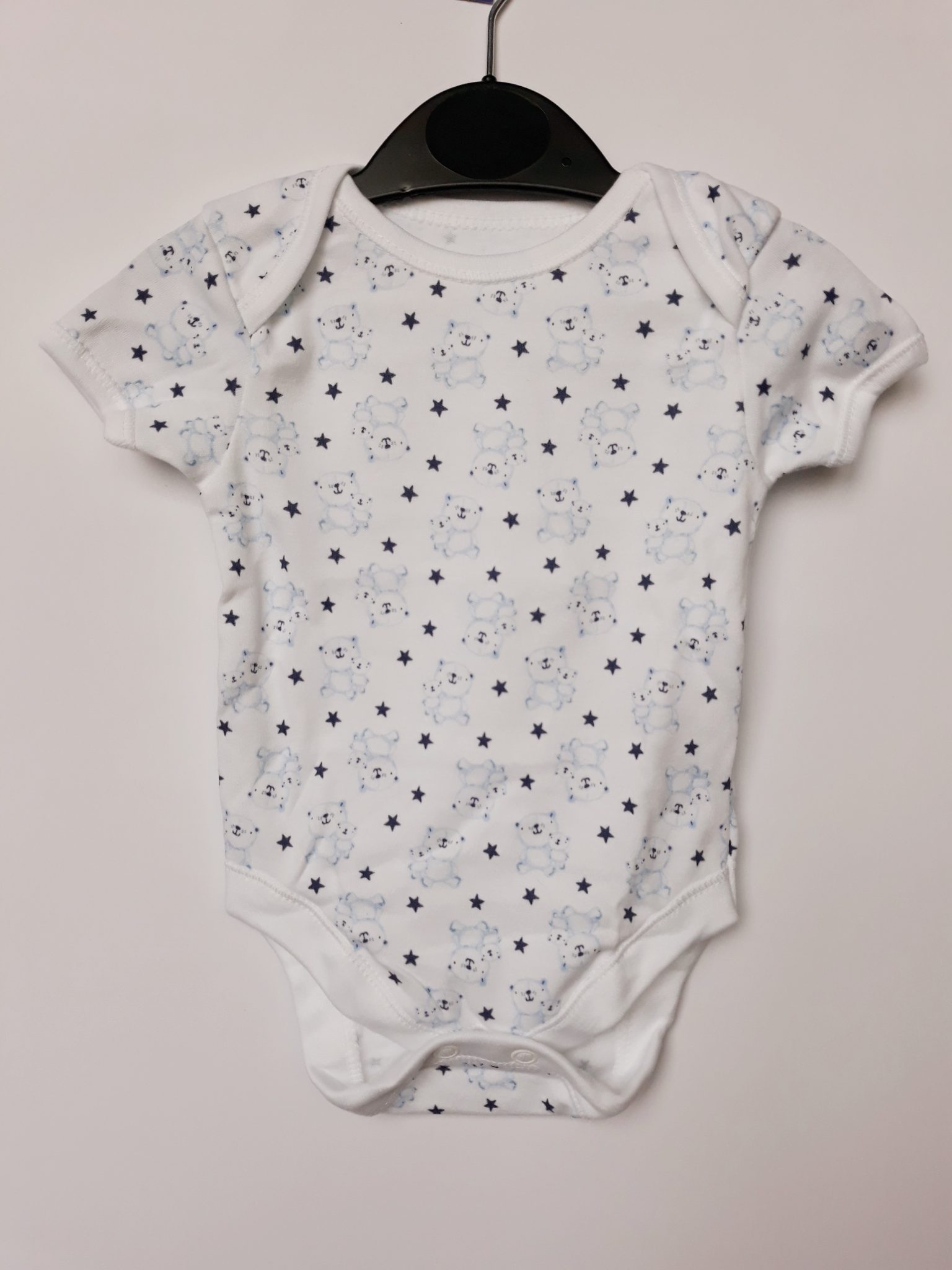 Бодик для хлопчика з коротким рукавом розмір first size George