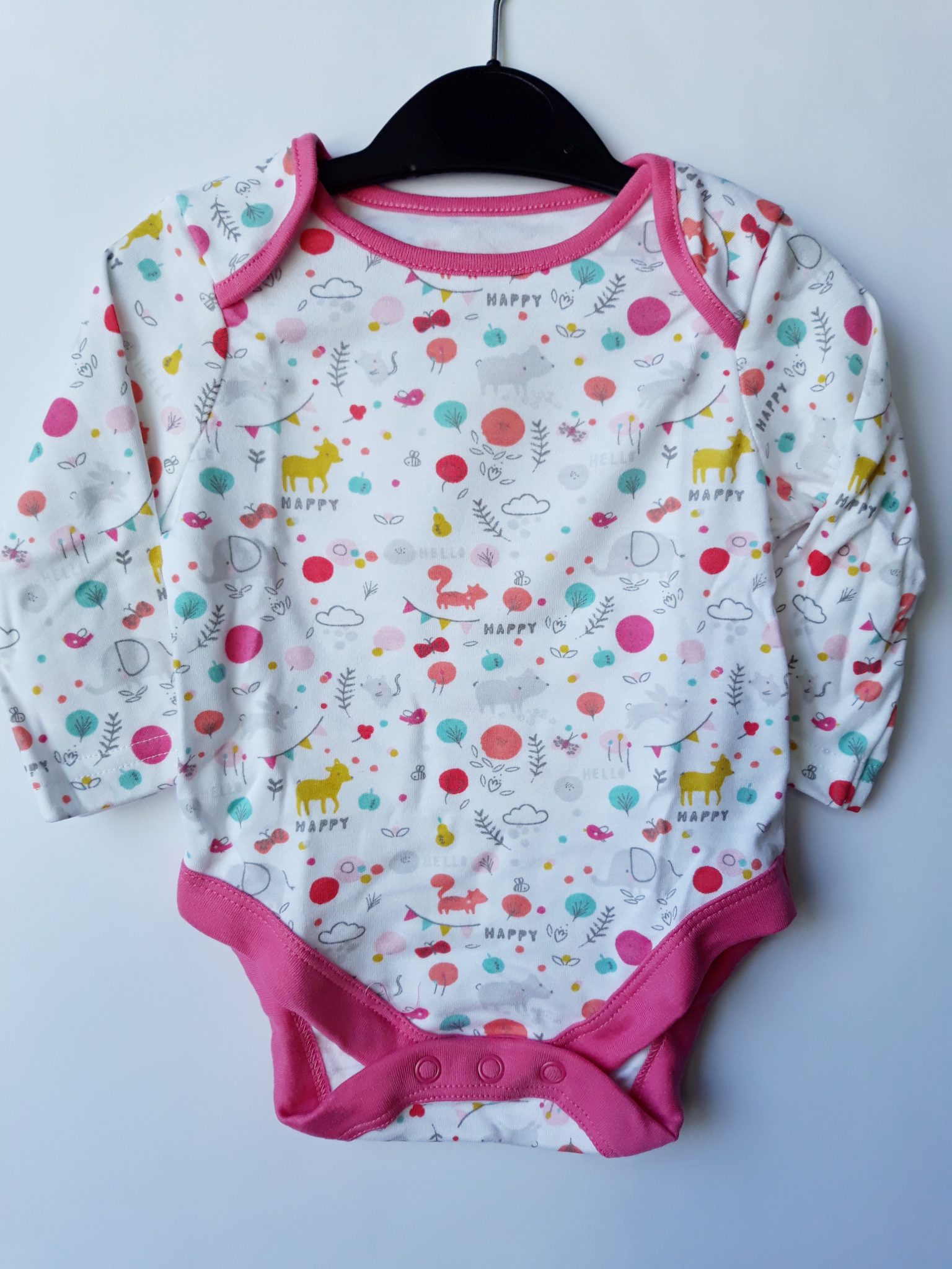 Набір з п'яти боді для дівчинки на 0-3 місяці Mothercare — фото 4