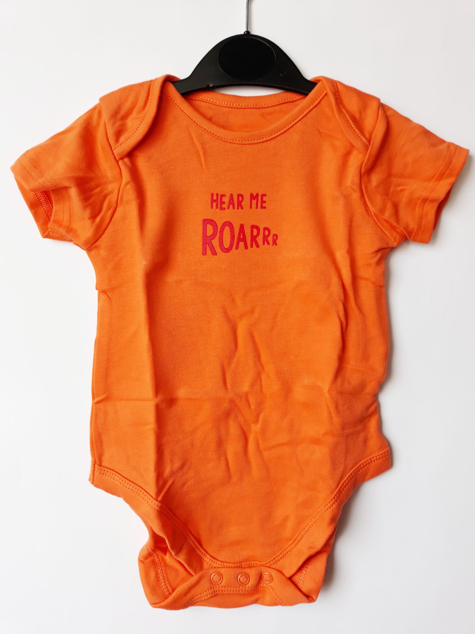 Боді померанчово-червоний Mothercare