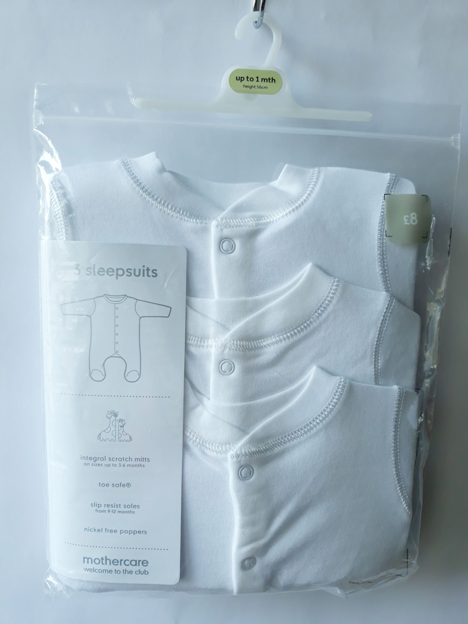Сліпи "унісекс" на 0-1 місяць Mothercare — фото 1
