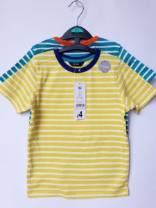 Набор футболок в белую полоску George