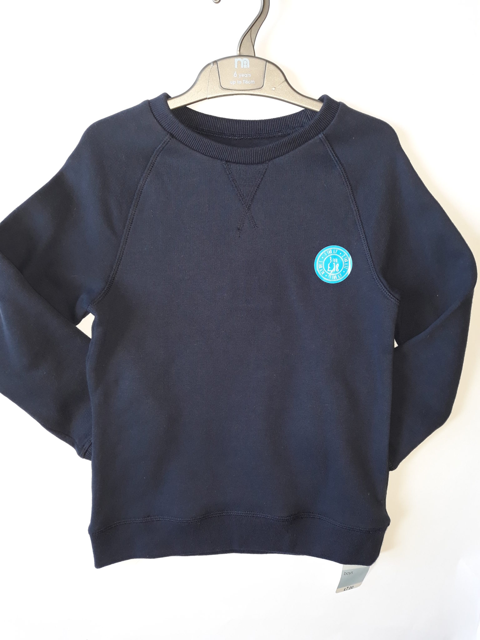 Реглан на хлопчика синій Mothercare