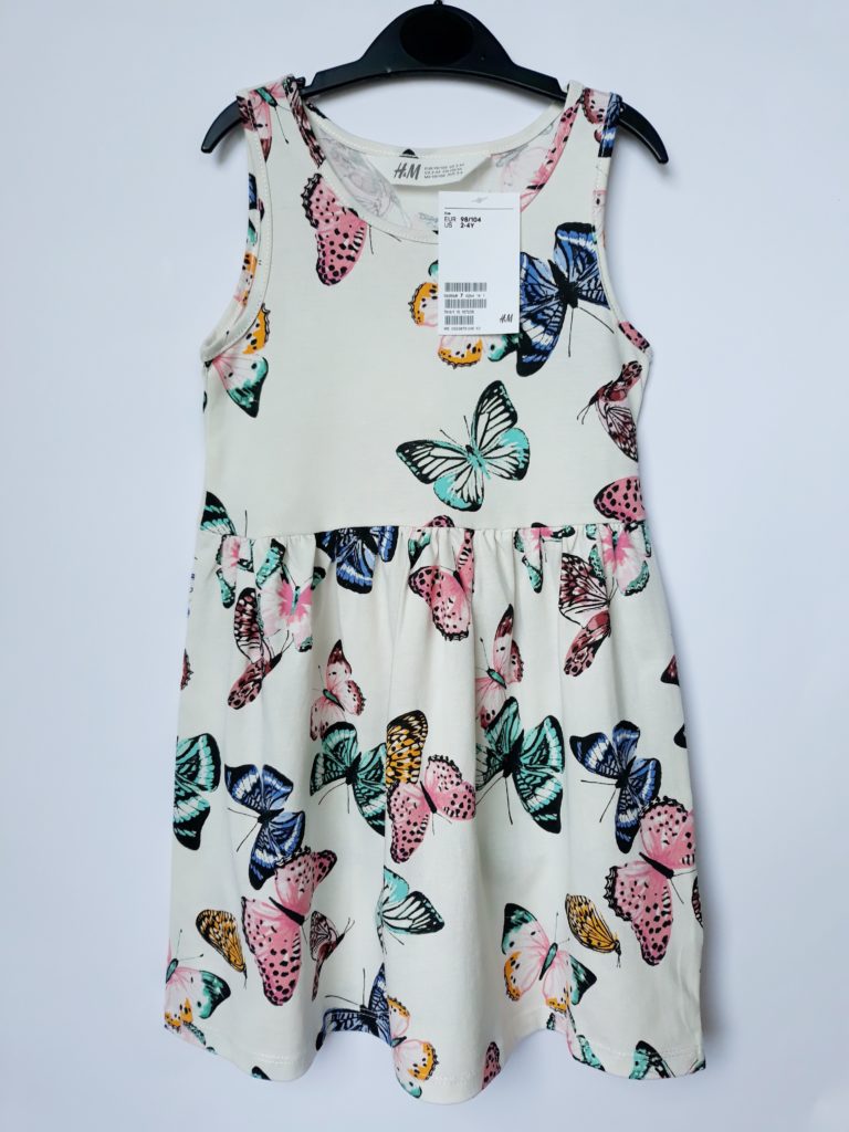 Сукня метелики на 2-4 роки H&M