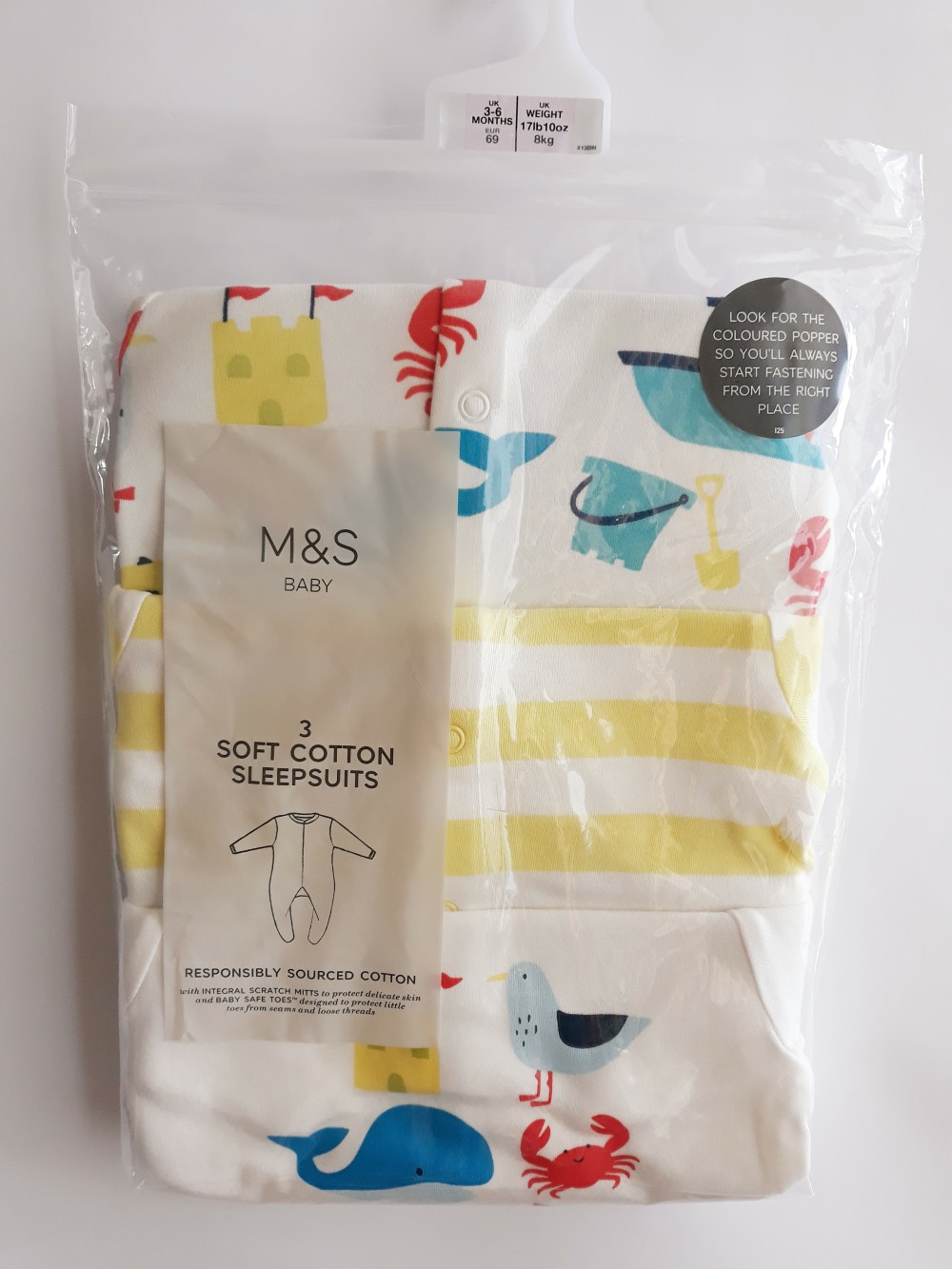 Сліпи тварини та предмети для хлопчика M&S — фото 1