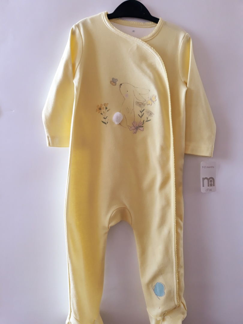 Сліпи зайченя для дівчинки на 9-12 місяців Mothercare — фото 3