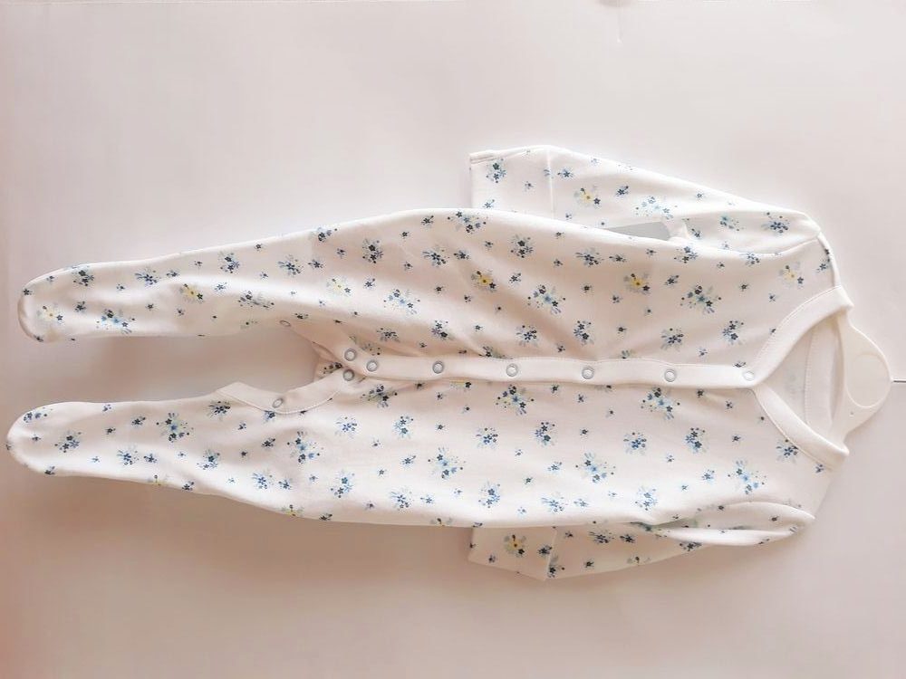 Сліп "Квіточки блакитні" для дівчинки Mothercare