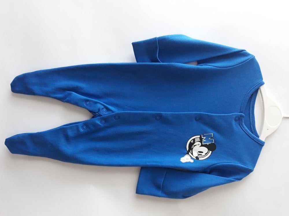Сліп "Мікі на блакитному" для хлопчика First size George