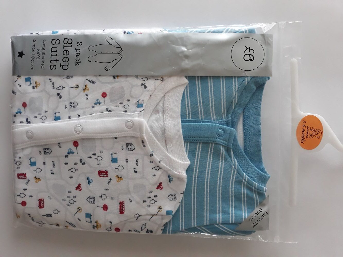 Сліпи " Транспорт у місті" для хлопчика на 12-18 місяців Matalan — фото 1