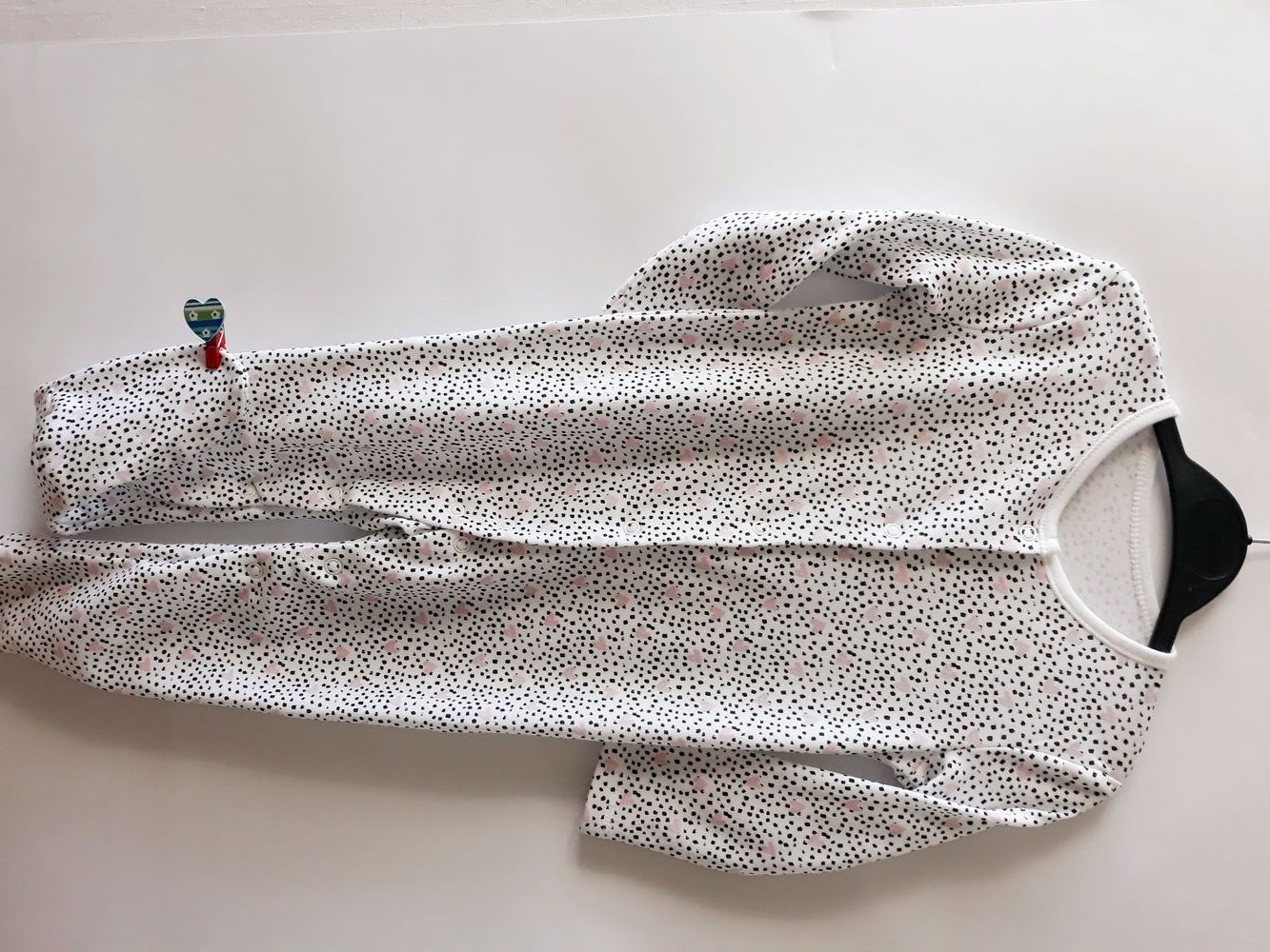 Сліп " Чорно білі крапки" для дівчинки First size George