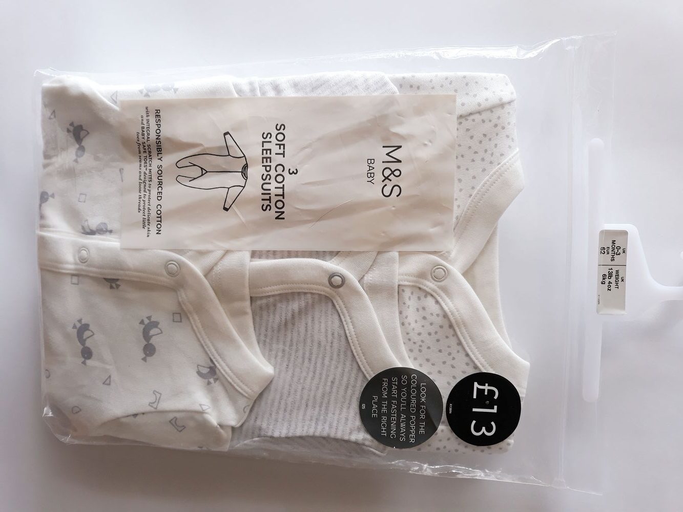 Сліпи "Курча на прогулці" на 0-3 місяці M&S — фото 1