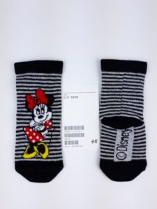 Носки серые с Мини маусом H&M