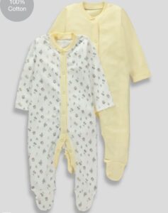 Набір сліпів "Квіти та жовтий" для дівчинки Matalan