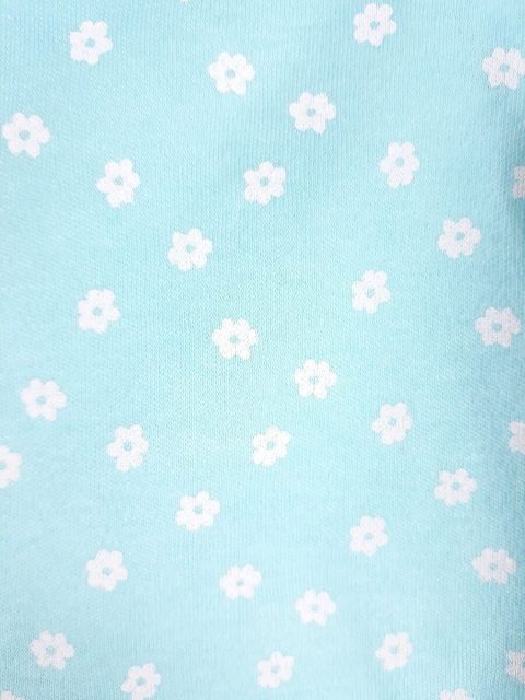 Человечек белые цветочки на белом Matalan — фото 3