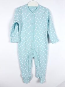 Человечек белые цветочки на белом Matalan — фото 1