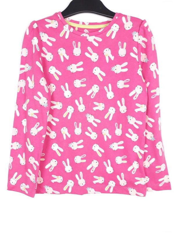 Реглан розовый с заичьеми ушами Mothercare