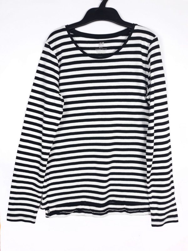 Реглан в белую полоску H&M