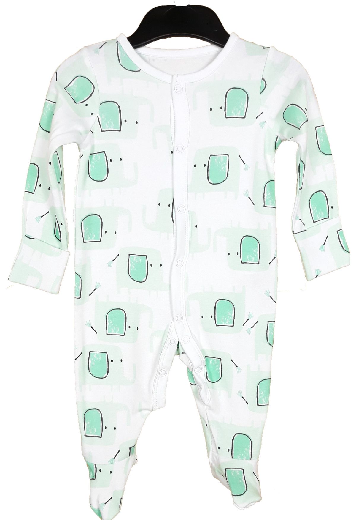 Человечек с зелеными слонами Dunnes Stores