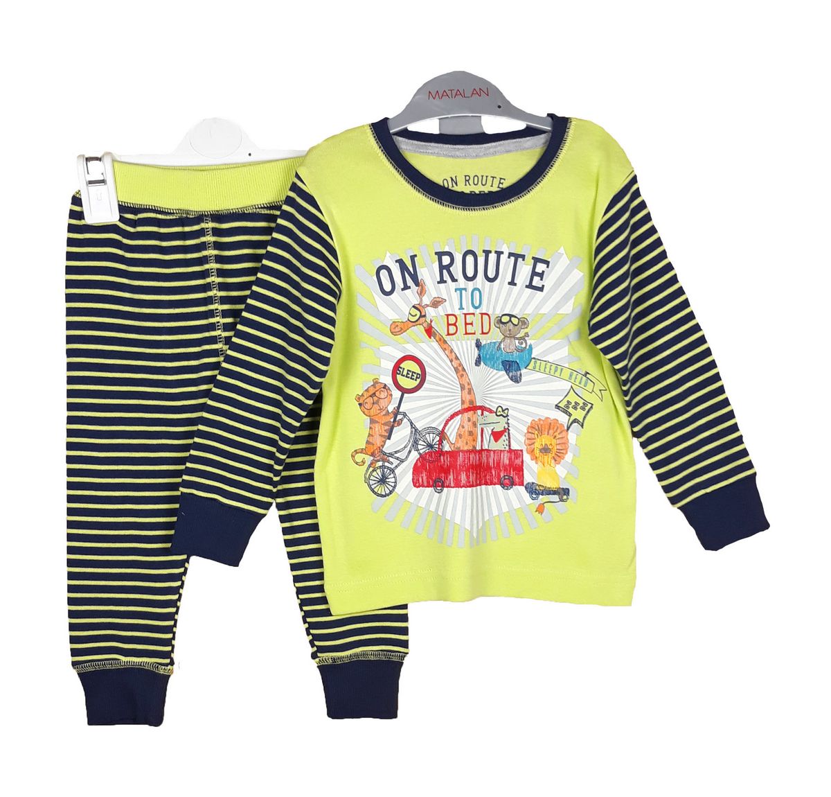 Піжама для хлопчика "On route to bed" Matalan