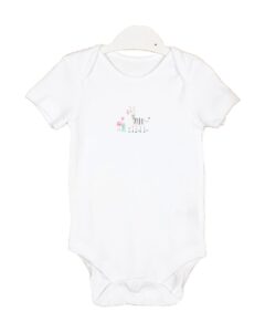 Боді білий з фламінго та зеброю DUNNES STORES