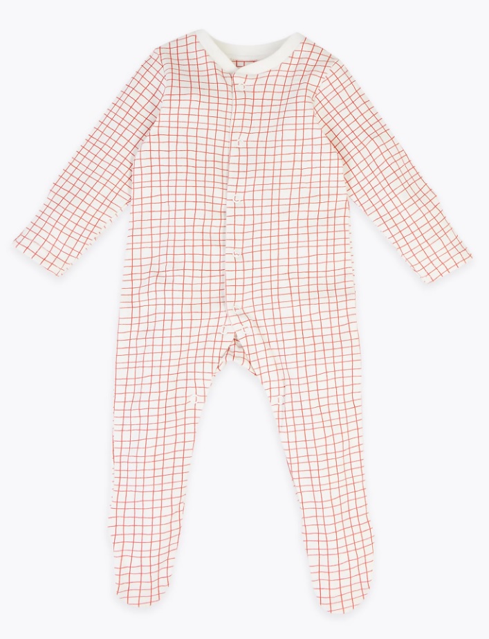 Человечек в красную клетку M&S