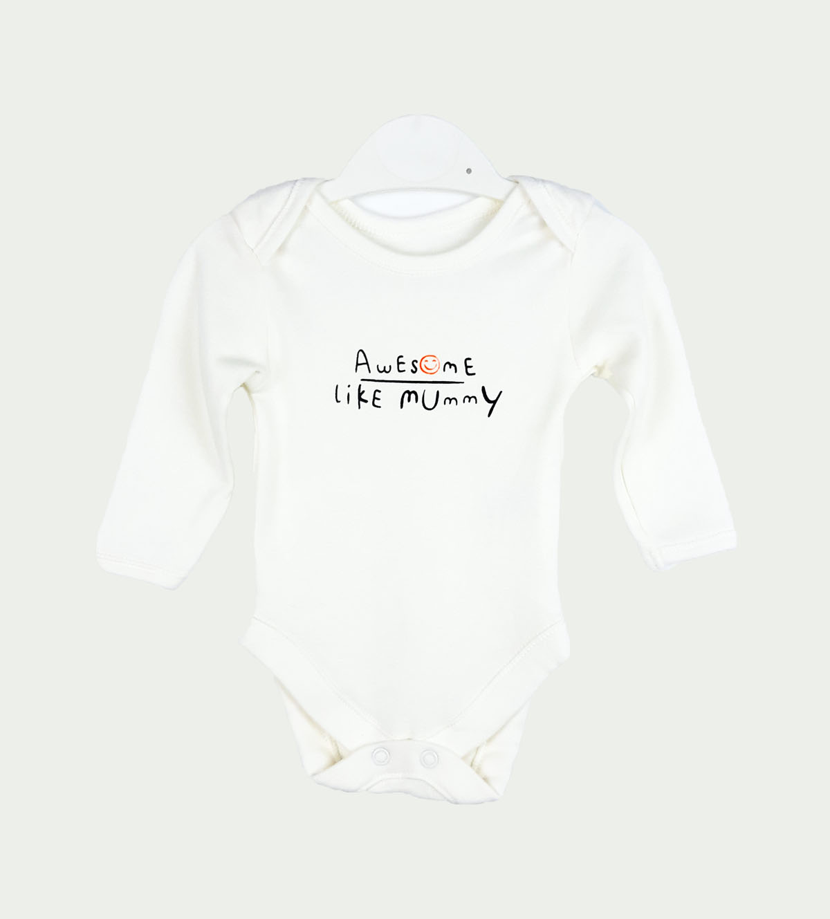 Боді з написом awesome like mummy George