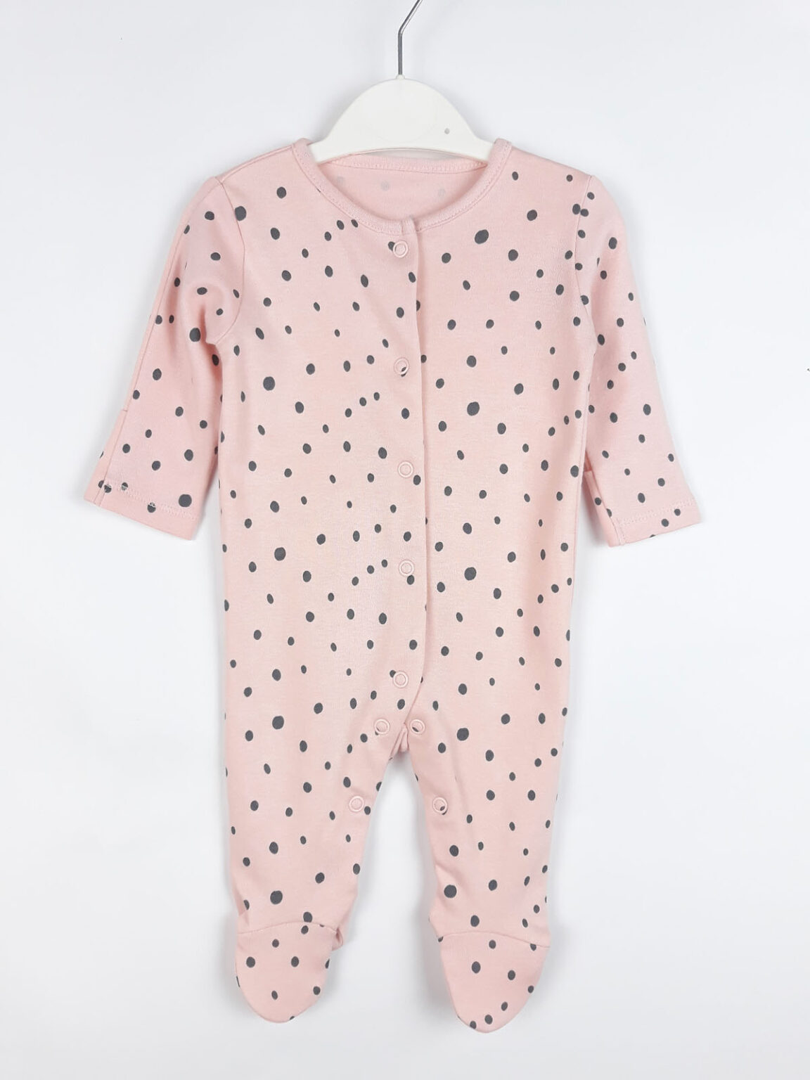Человечек розовый с темными кружочками Matalan