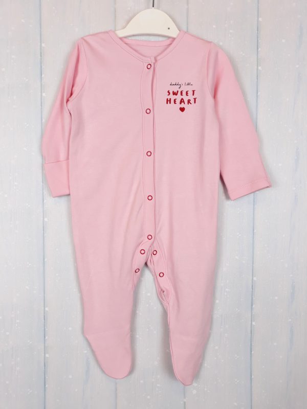 Человечек розовый с надписью Mothercare