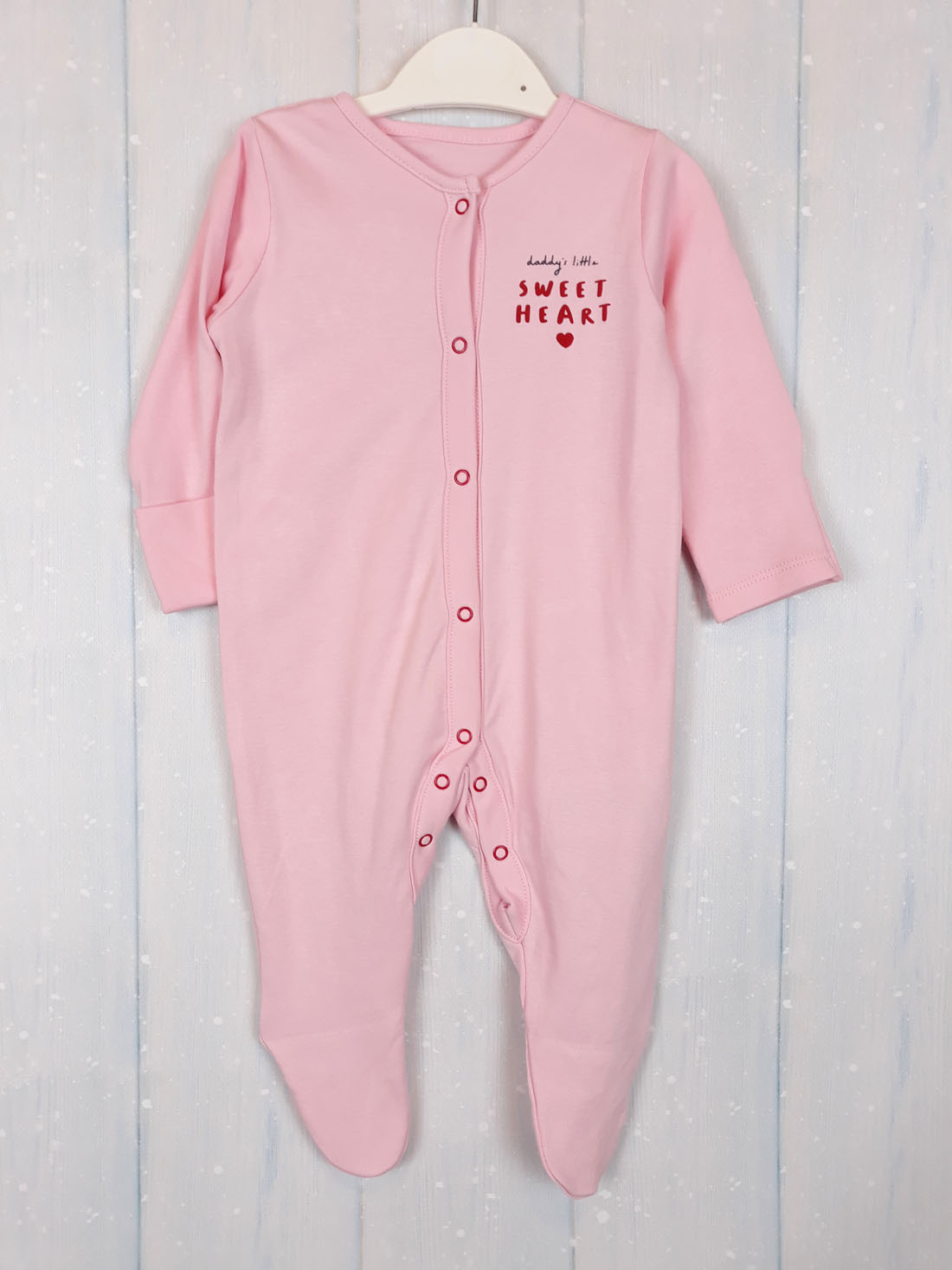 Чоловічок рожевий з написом Mothercare
