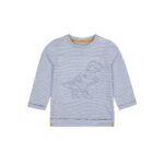 Реглан блакитно-білі смужки з динозавром Mothercare — фото 1