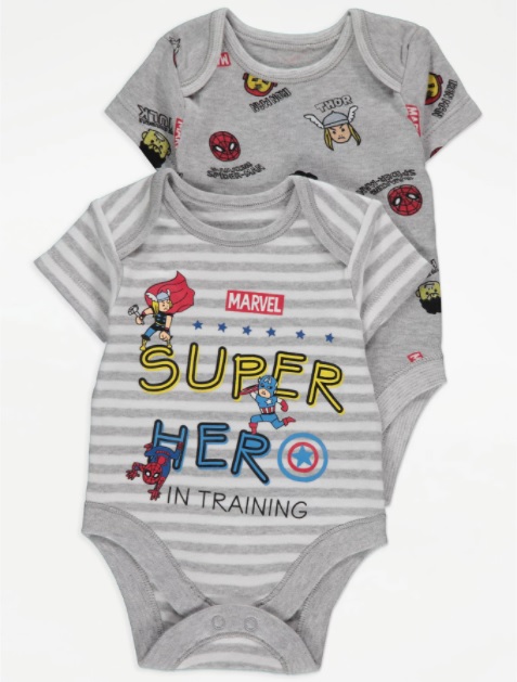 Боди серого цвета SUPER HERO Marvel George — фото 2