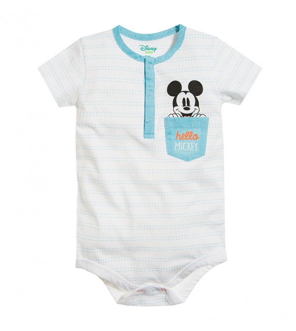 Боди белый с Міккі Disney Cool Club