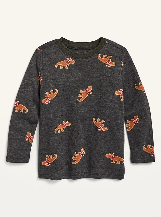 Реглан з коричневими динозаврами Old Navy