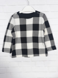 Реглан серый в клеточку Old Navy