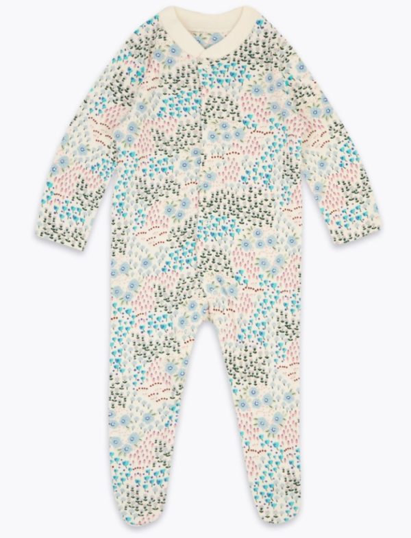 Человечек с цветами разноцветными M&S