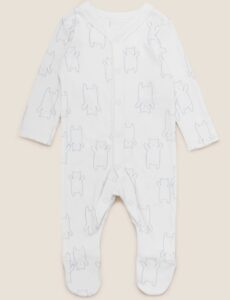 Человечек белый с медведями M&S