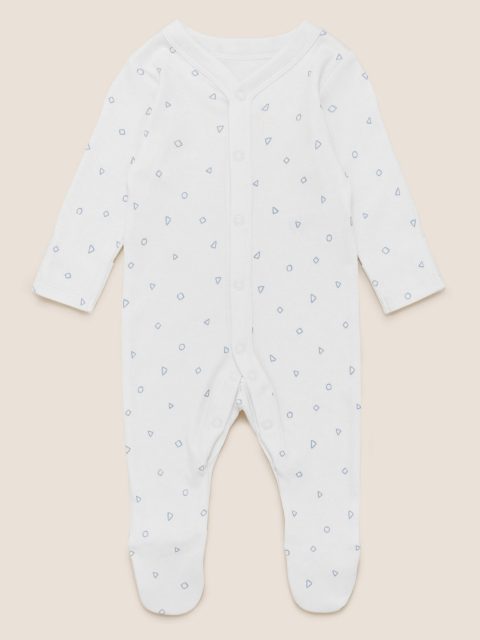 Человечек белый с фигурами M&S