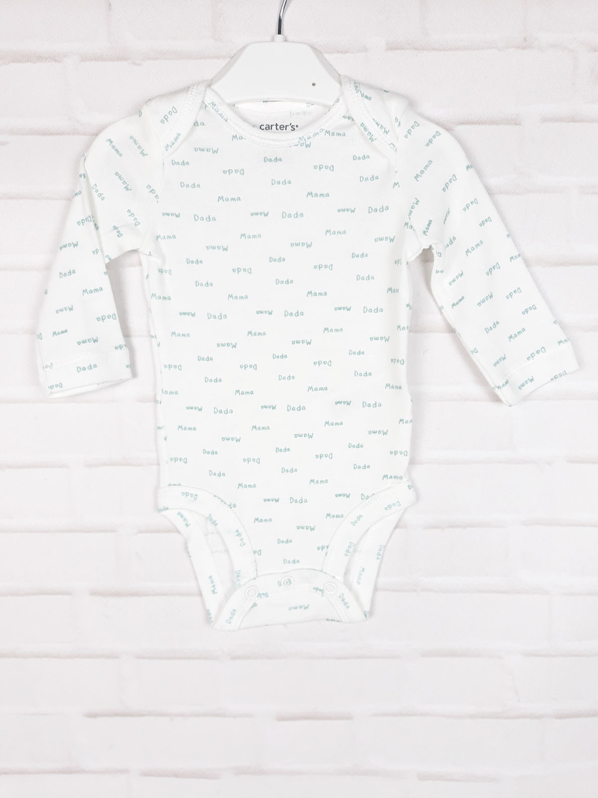 Боди з написами Мама і Тато Carter's