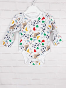 Боди с разноцветными животными Primark