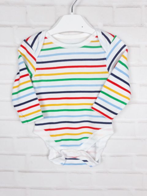 Боди с разноцветными полосками Primark