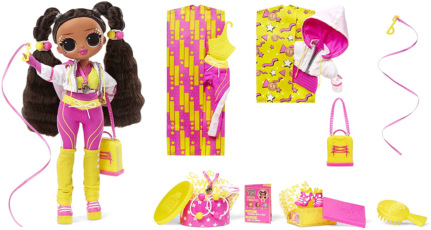 Кукла LOL Surprise OMG Sports Vault Queen Artistic Gymnastics Fashion Doll with 20 Surprises — фото 3