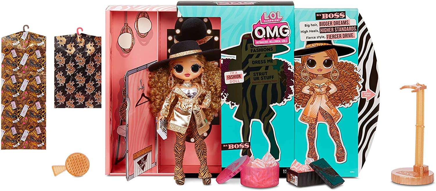Кукла LOL Surprise! O.M.G. Series 3 Da Boss Fashion Doll with 20 Surprises — фото 2