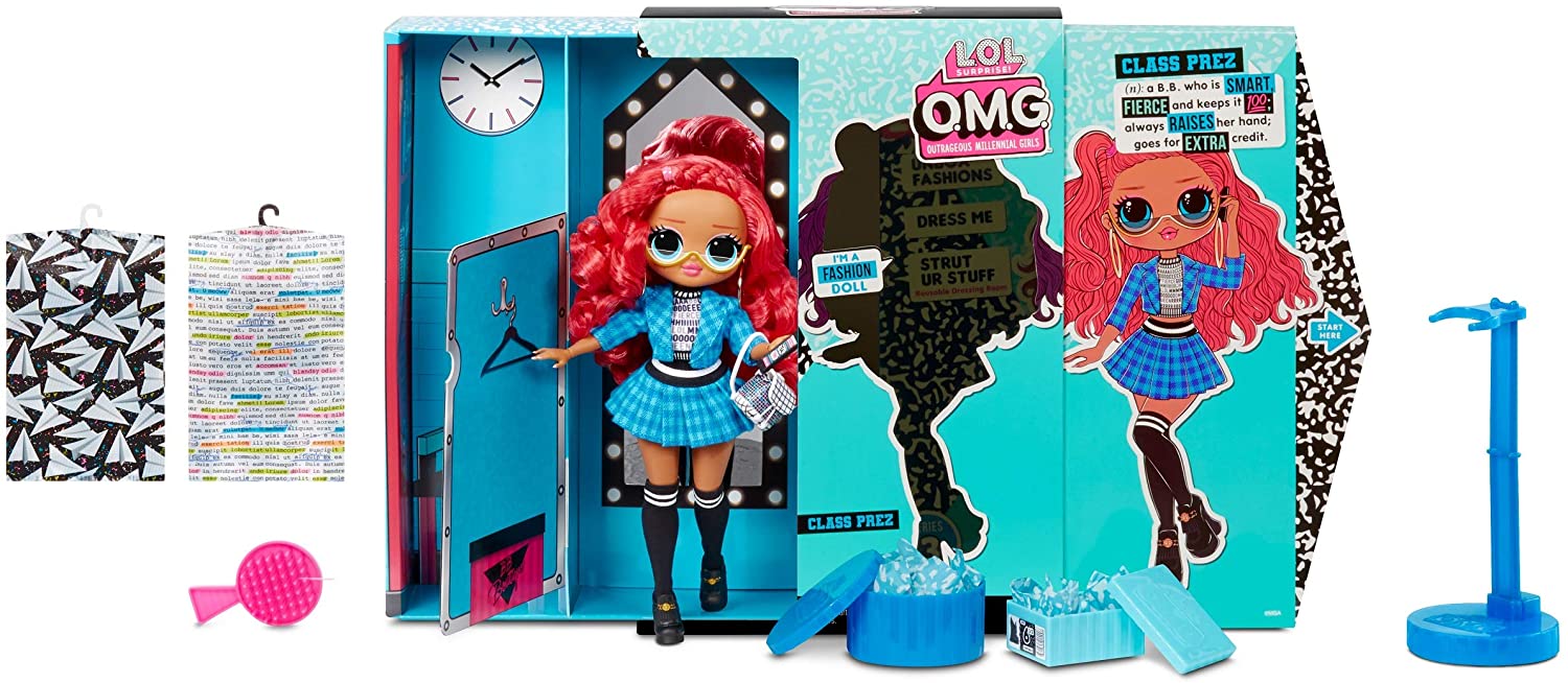 Кукла LOL Surprise OMG Series 3 Class Prez Fashion Doll With 20 Surprises — фото 2