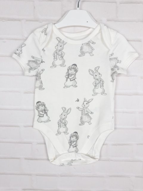 Боди белый Peter Rabbit Disney George