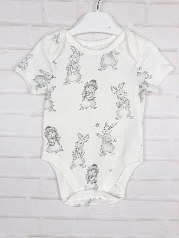 Боди белый Peter Rabbit Disney George