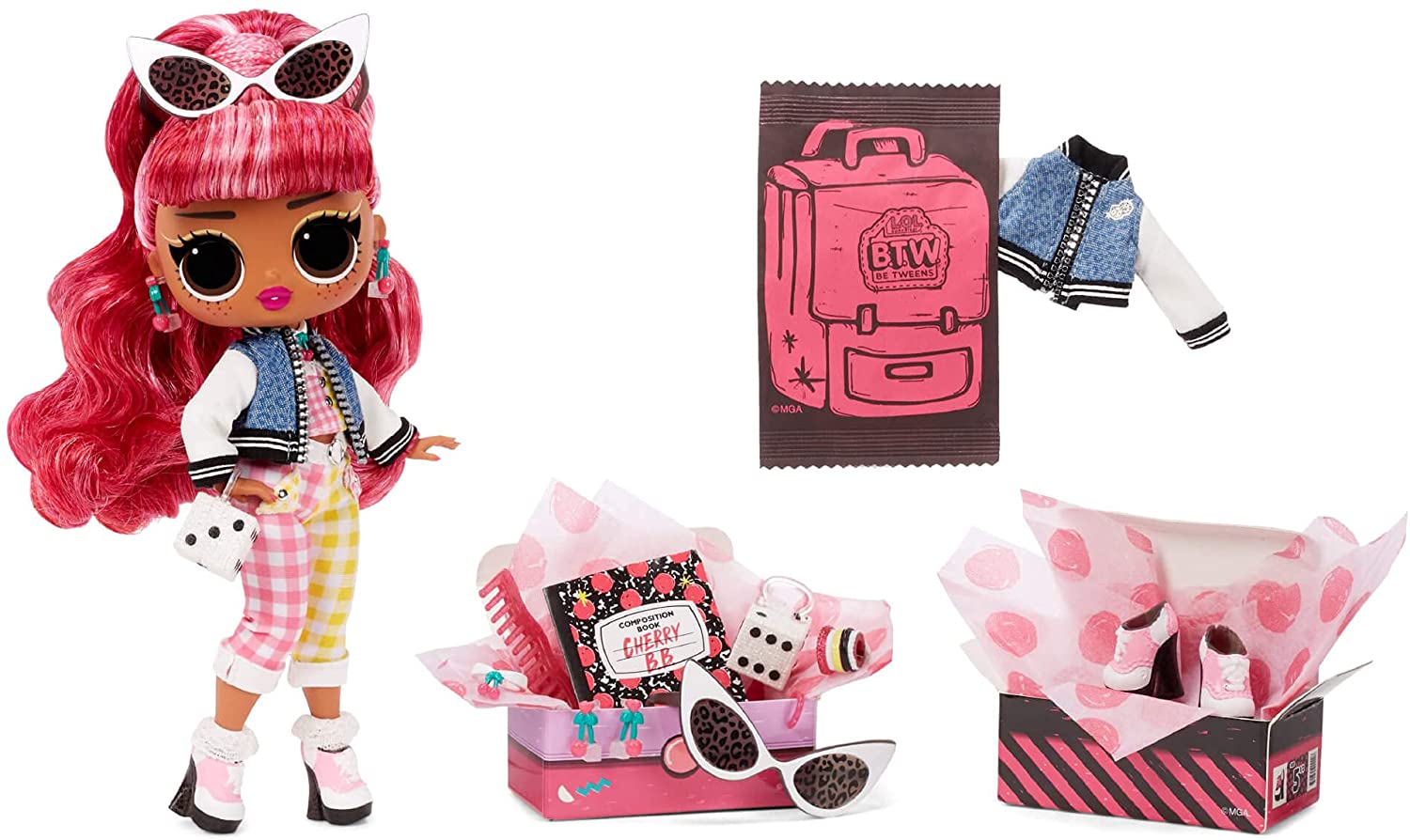 Кукла LOL Surprise Tweens Cherry BB Fashion Doll with 15 Surprises — фото 3