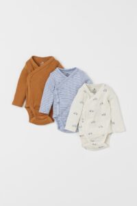Боди с полосками синего та белого цвета H&M — фото 2