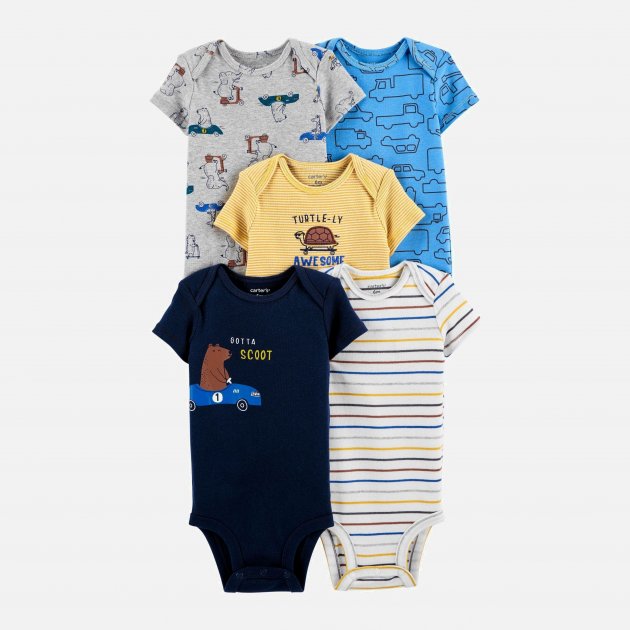 Набір боді з цирковими тваринками Carter's