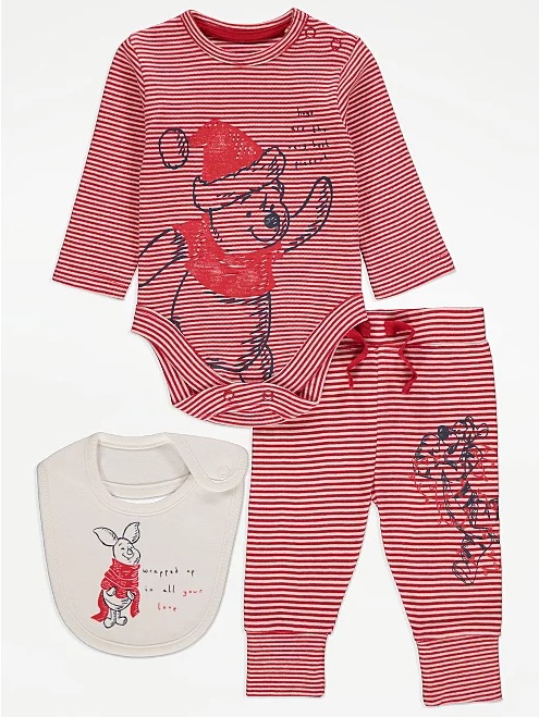Набір з боді, штанів та слюнявчика Disney George — фото 1