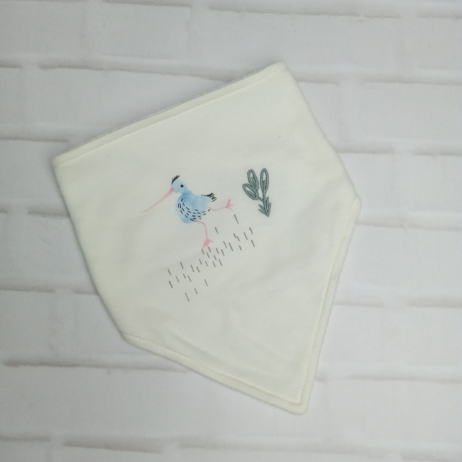 Cлинявчик білий з пташкою M&S