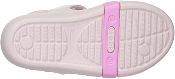 Сандали белого цвета с красным бантиком Crocs (оригинал) — фото 4